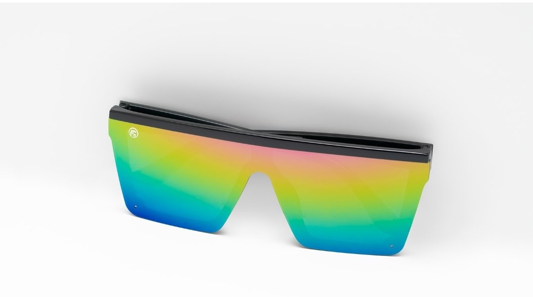 Rainbow Shield Sunglasses
