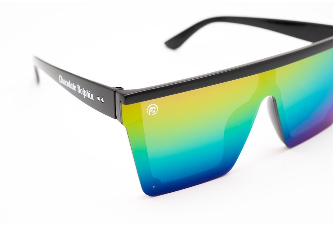 Rainbow Shield Sunglasses